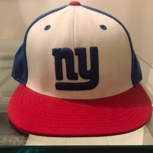 Mitchell & Ness New Giants red, white and blue hat